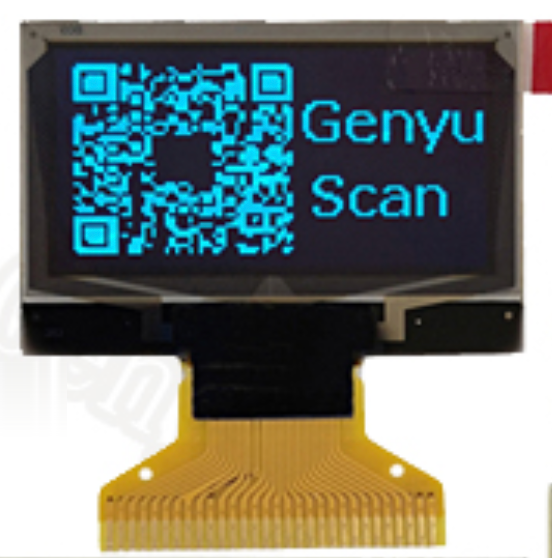 GY12864-36-KHBG30P130-A 1.3" OLED Display